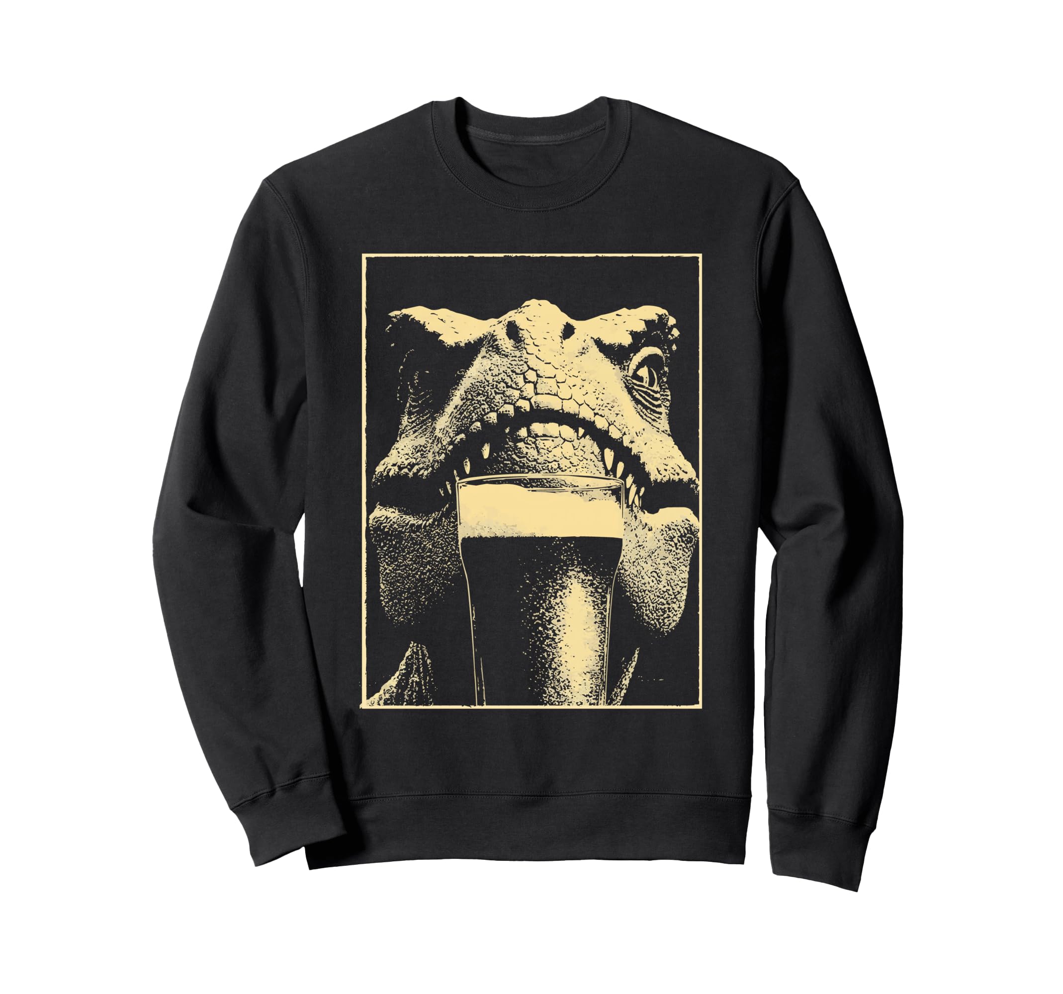 St Patricks Day T Rex Dinosaur Sweatshirt - Novelty Apparel Men Women - T-Shirt, Sweatshirt, Hoodie