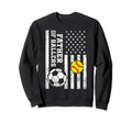 Father Ballers Baseball Soccer Sweatshirt - Aesthetic Graphic Men Women - T-Shirt, Sweatshirt, Hoodie