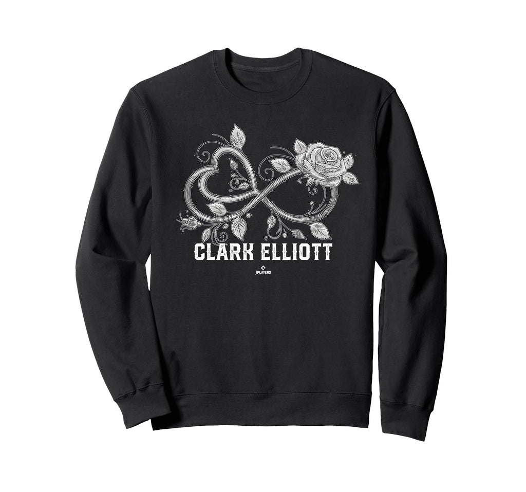 Infinite Heart Rose Thorns Clark Sweatshirt - Trendy Graphic Unisex - T-Shirt, Sweatshirt, Hoodie