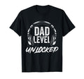 Video Game Dad Level Unlocked Fathers T-Shirt - Trendy Graphic for Adults - T-Shirt, Sweatshirt, Hoodie