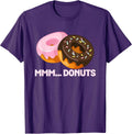 Mmm Donuts Funny Donut Lovers Doughnut Gift - Adult & Kids T-Shirts, Sweatshirts & Hoodies apparel design preview 1