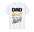 Dad Ballers Dad Baseball And Softball T-Shirt - Aesthetic Graphic Unisex - T-Shirt, Sweatshirt, Hoodie