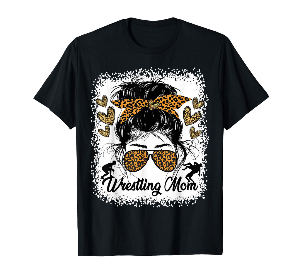 Wrestling Mom Wrestler Stylish Sports Mom T-Shirt - Unique Graphic Unisex - T-Shirt, Sweatshirt, Hoodie