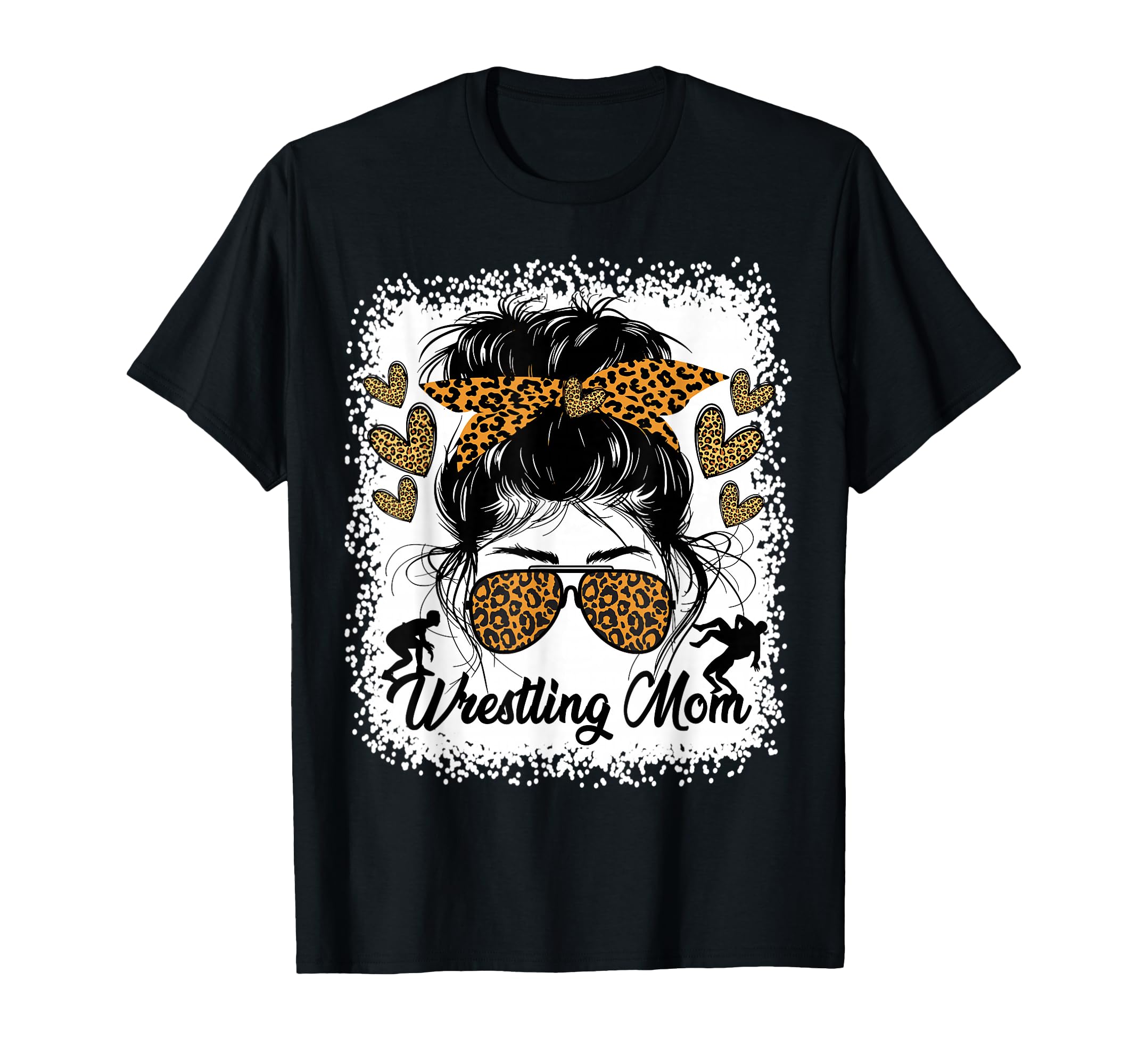 Wrestling Mom Wrestler Stylish Sports Mom T-Shirt - Unique Graphic Unisex - T-Shirt, Sweatshirt, Hoodie
