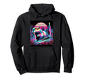 Vaporwave Capybara 80S 90S Glitch Art Hoodie - Streetwear Style Men Women - T-Shirt, Sweatshirt, Hoodie