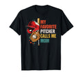 Baseball Mama Baseball Mom My T-Shirt - Custom Art Print for Adults - T-Shirt, Sweatshirt, Hoodie