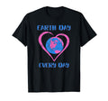 Earth Day Every Day 2018 Distressed T-Shirt - Minimalist Print for Adults - T-Shirt, Sweatshirt, Hoodie