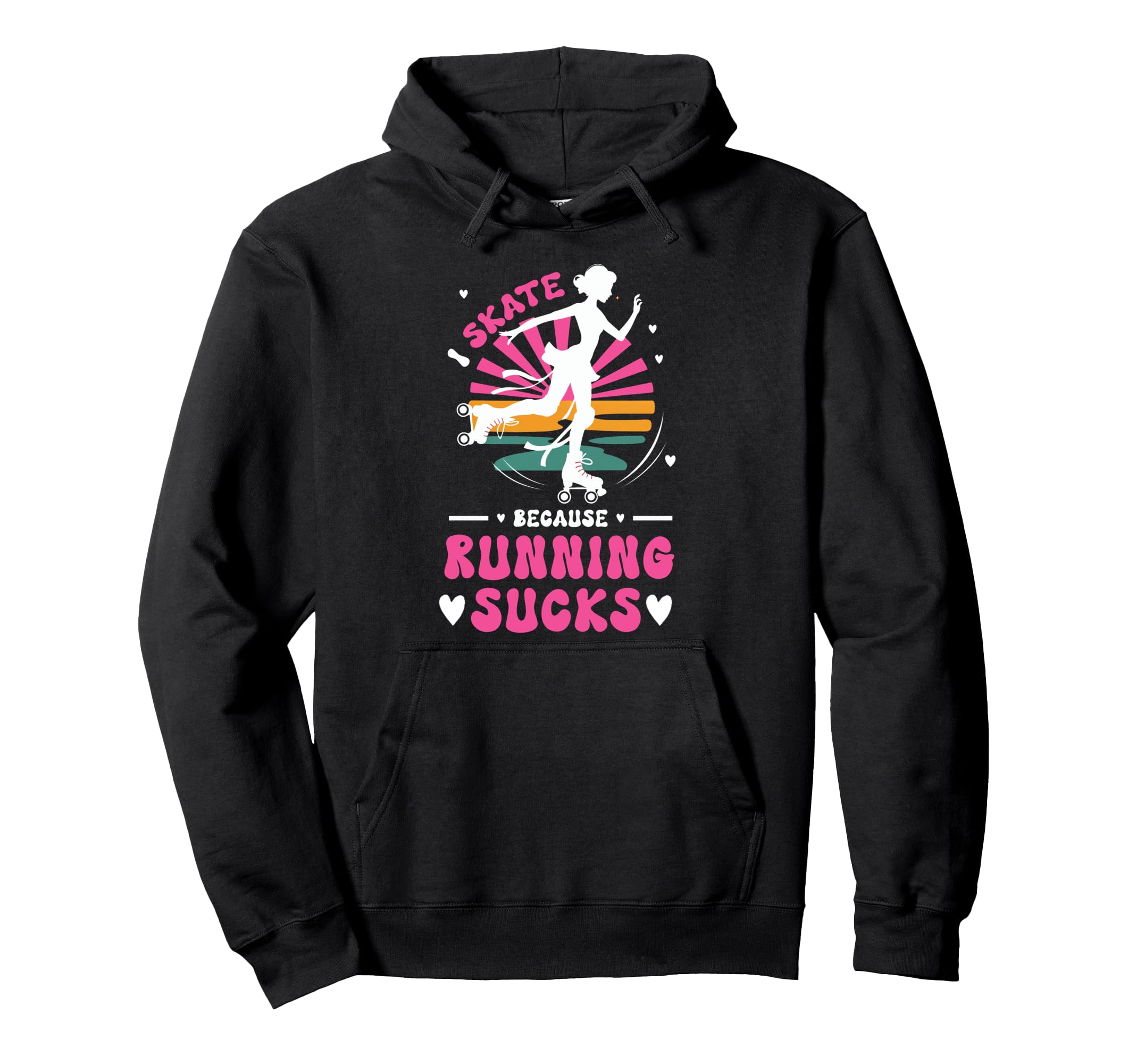 Roller Skating Skate 1970S I Skate Hoodie - Unique Graphic Men Women - T-Shirt, Sweatshirt, Hoodie