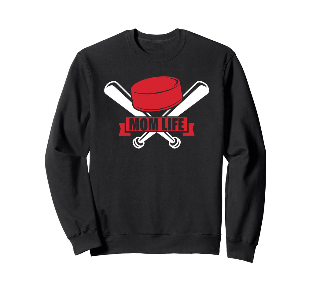 Mommy Family Fan Proud Ice Hockey Sweatshirt - Aesthetic Graphic Unisex - T-Shirt, Sweatshirt, Hoodie