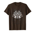 Brown Butterfly Tattoo Fairycore T-Shirt - Fun Novelty Design for Adults - T-Shirt, Sweatshirt, Hoodie