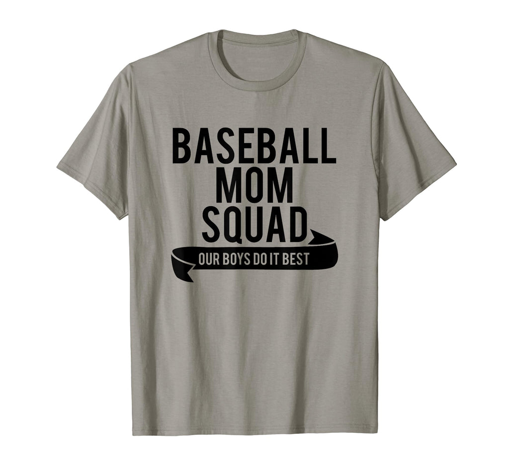 Baseball Mom Squad Our Do It Best Mom T-Shirt - Graphic Print for Adults - T-Shirt, Sweatshirt, Hoodie