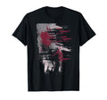 Grunge Black And Red Artistic T-Shirt - Streetwear Style for Adults - T-Shirt, Sweatshirt, Hoodie