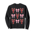 Coquette Bow Crawfish Y2K Aesthetic Sweatshirt - Fun Novelty Design Unisex - T-Shirt, Sweatshirt, Hoodie