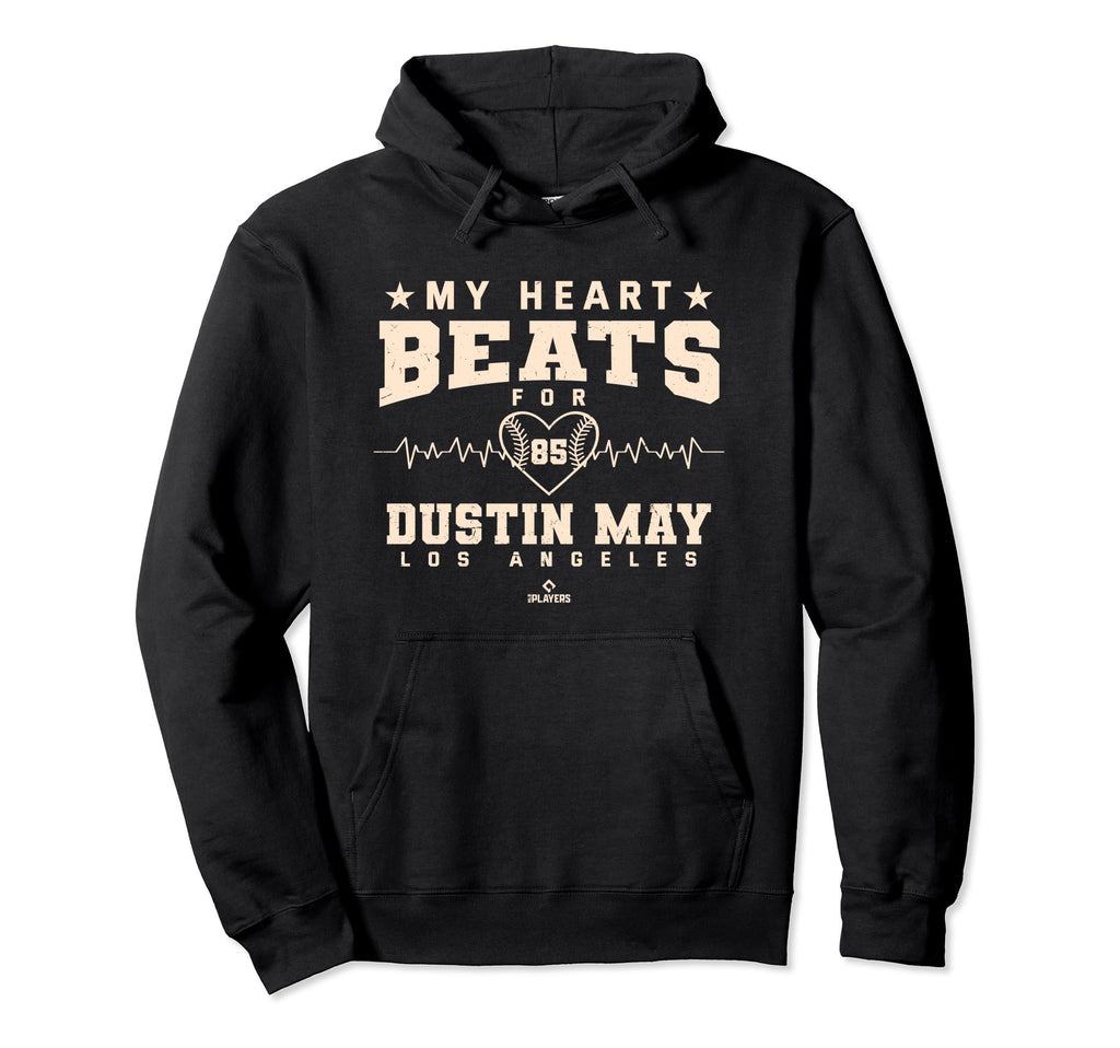 My Heart Beats Dustin May Valentines Day Hoodie - Graphic Print Men Women - T-Shirt, Sweatshirt, Hoodie