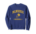 Milwaukee Baseball Gameday Baseball Sweatshirt - Graphic Print Men Women - T-Shirt, Sweatshirt, Hoodie