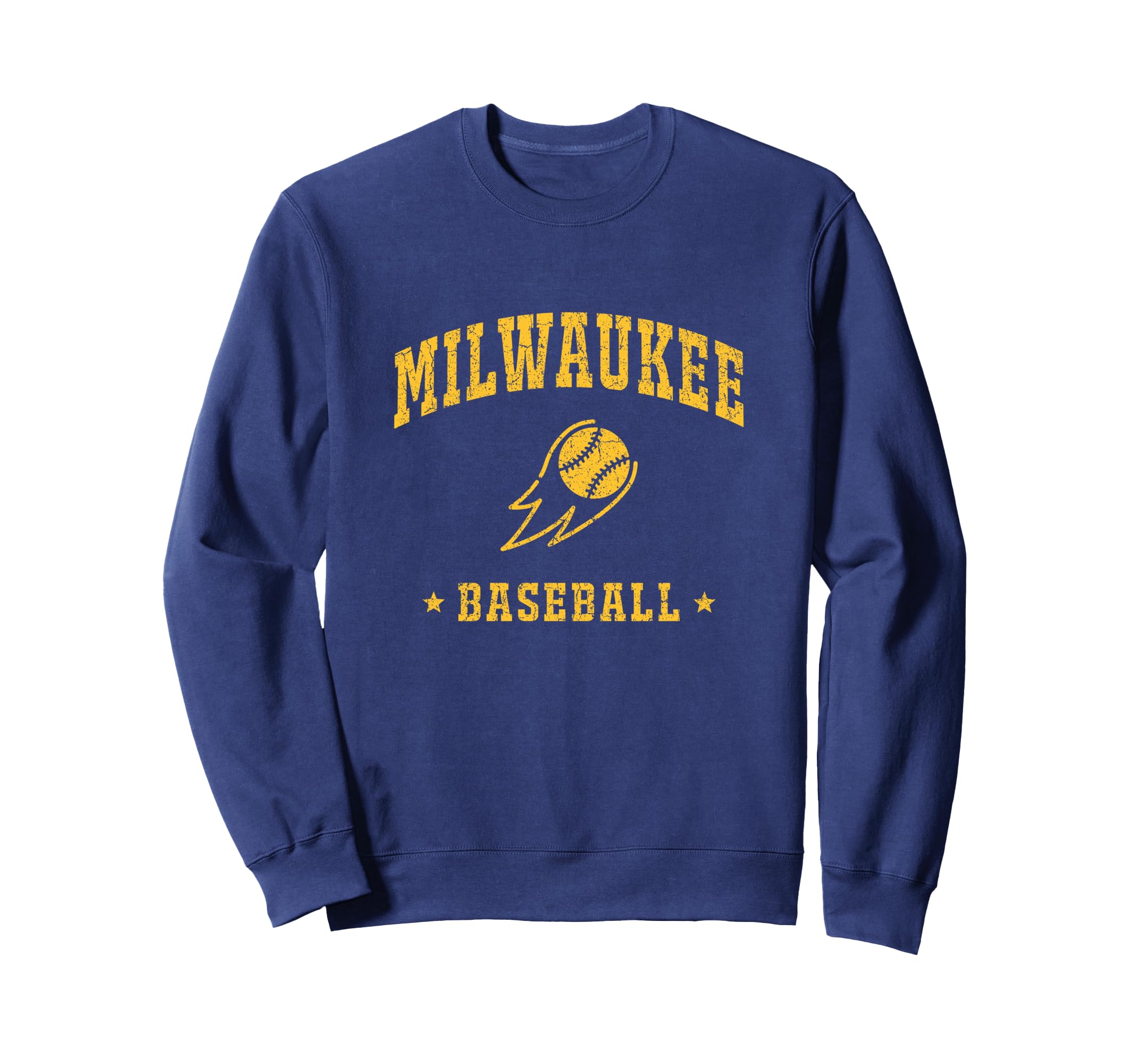 Milwaukee Baseball Gameday Baseball Sweatshirt - Graphic Print Men Women - T-Shirt, Sweatshirt, Hoodie