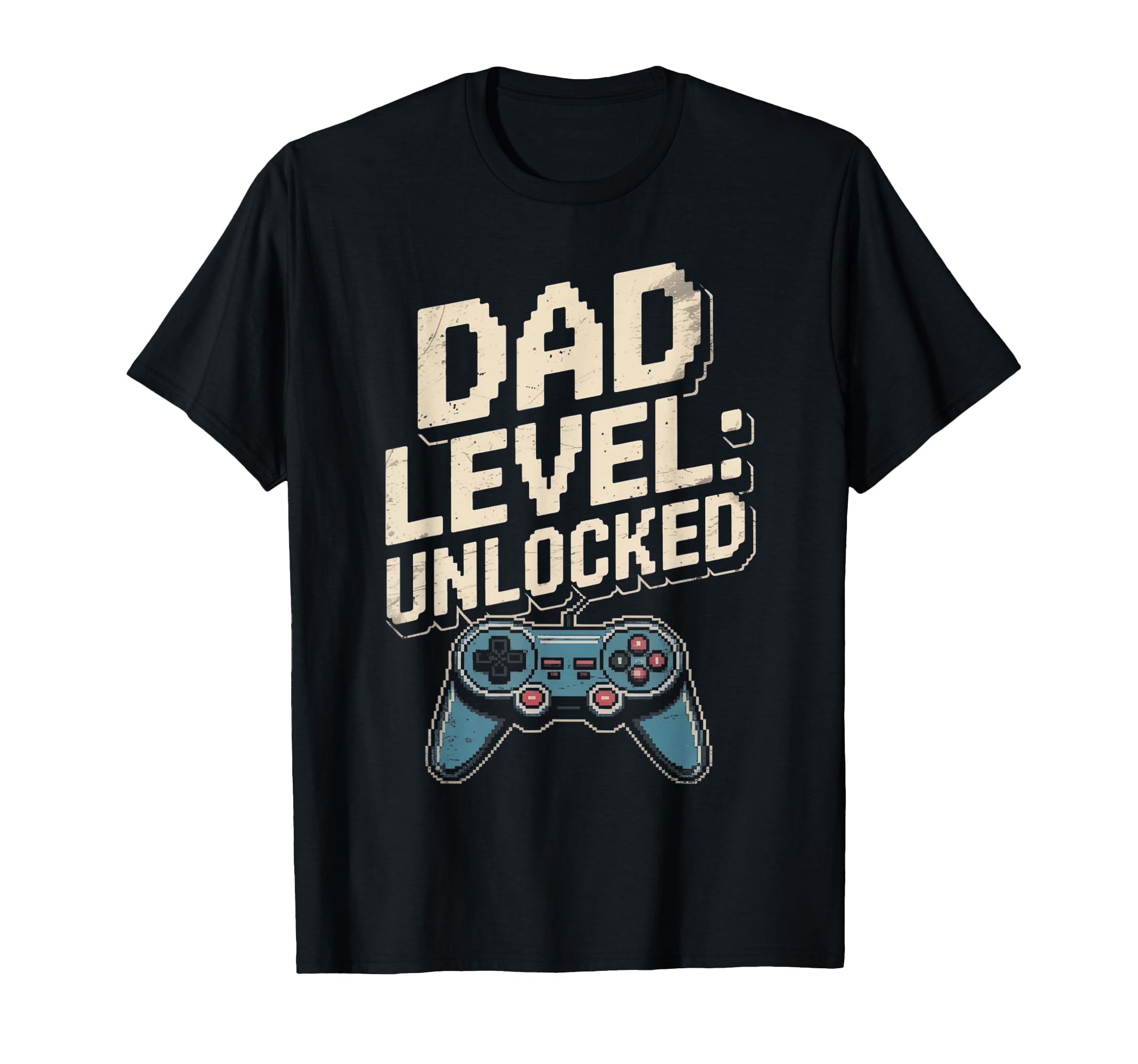 Dad Level Unlocked Gamer Fathers Day T-Shirt - Novelty Apparel for Adults - T-Shirt, Sweatshirt, Hoodie