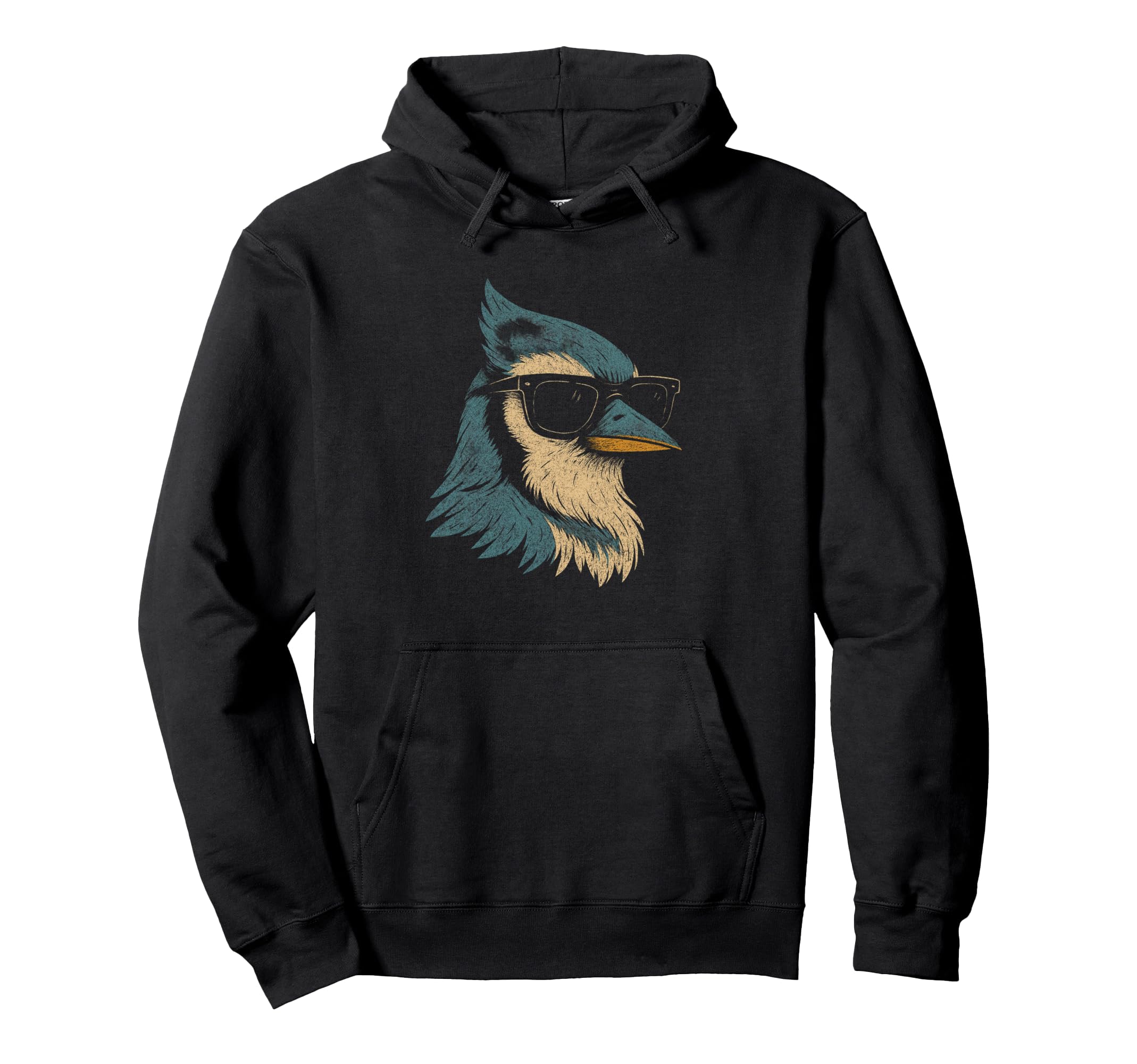 Blue Jay Sunglasses Birdwatching Nature Hoodie - Fun Novelty Design Unisex - T-Shirt, Sweatshirt, Hoodie