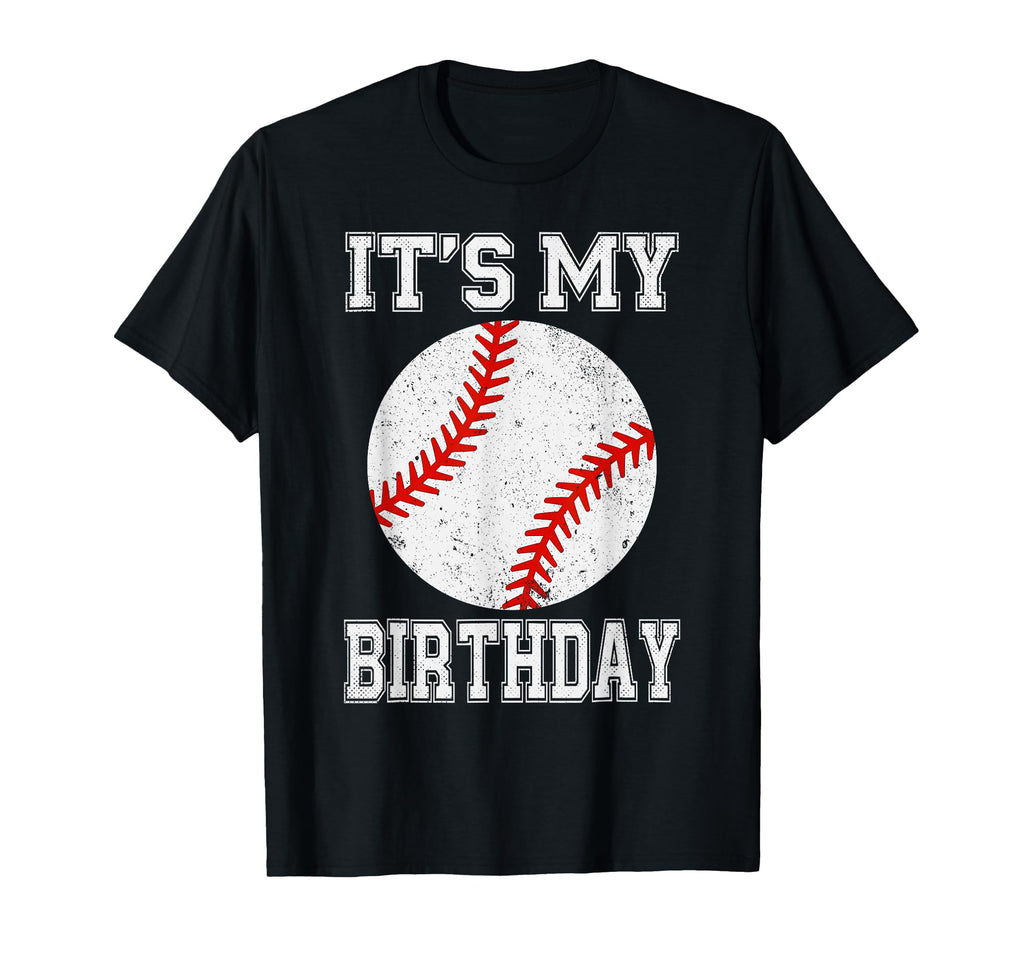 Its My Birthday Baseball T-Shirt - Minimalist Print for Adults - T-Shirt, Sweatshirt, Hoodie