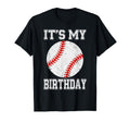 Its My Birthday Baseball T-Shirt - Minimalist Print for Adults - T-Shirt, Sweatshirt, Hoodie