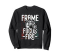 Photo Camera Photographer Flash Sweatshirt - Casual Everyday Wear Unisex - T-Shirt, Sweatshirt, Hoodie