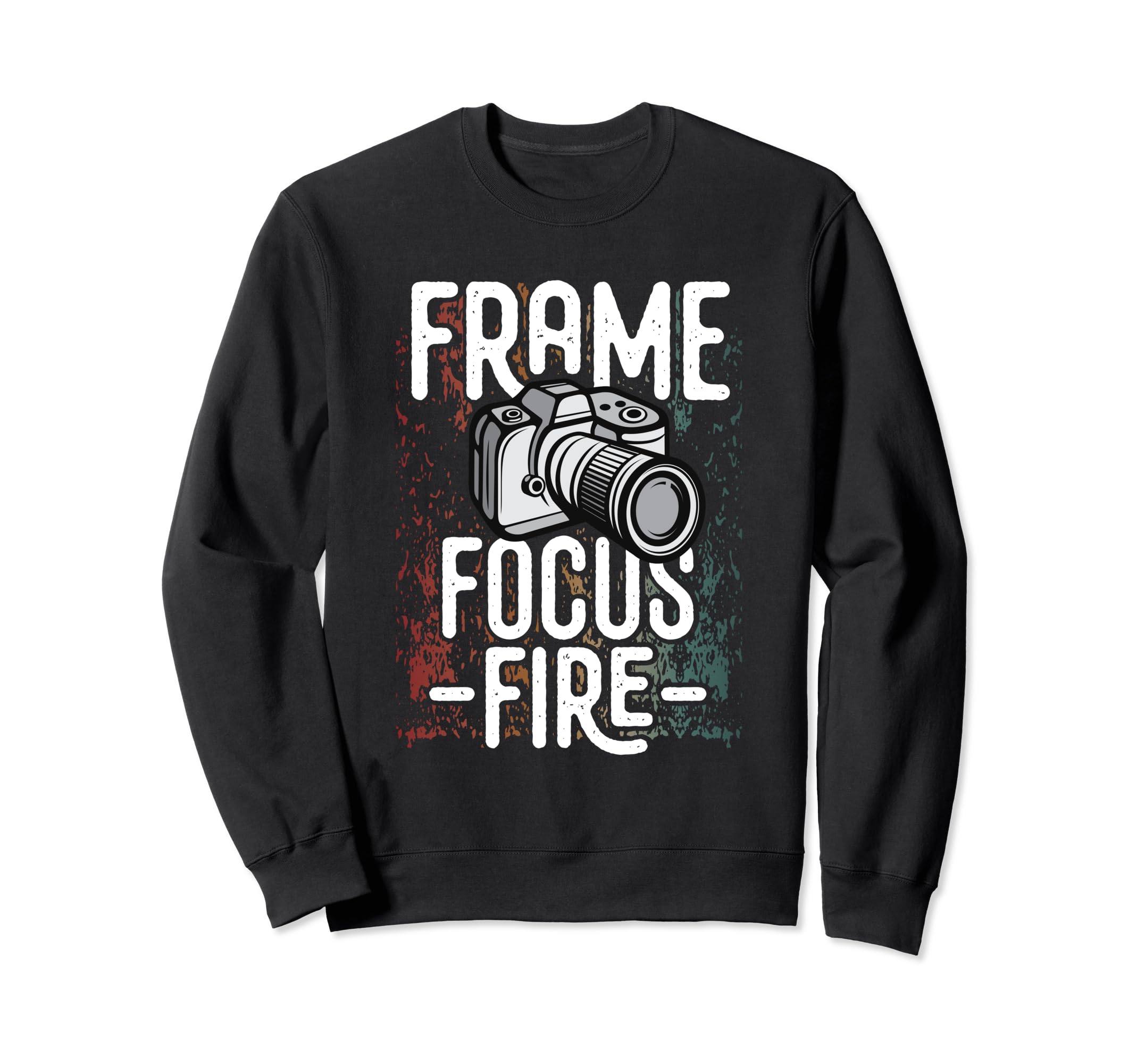 Photo Camera Photographer Flash Sweatshirt - Casual Everyday Wear Unisex - T-Shirt, Sweatshirt, Hoodie