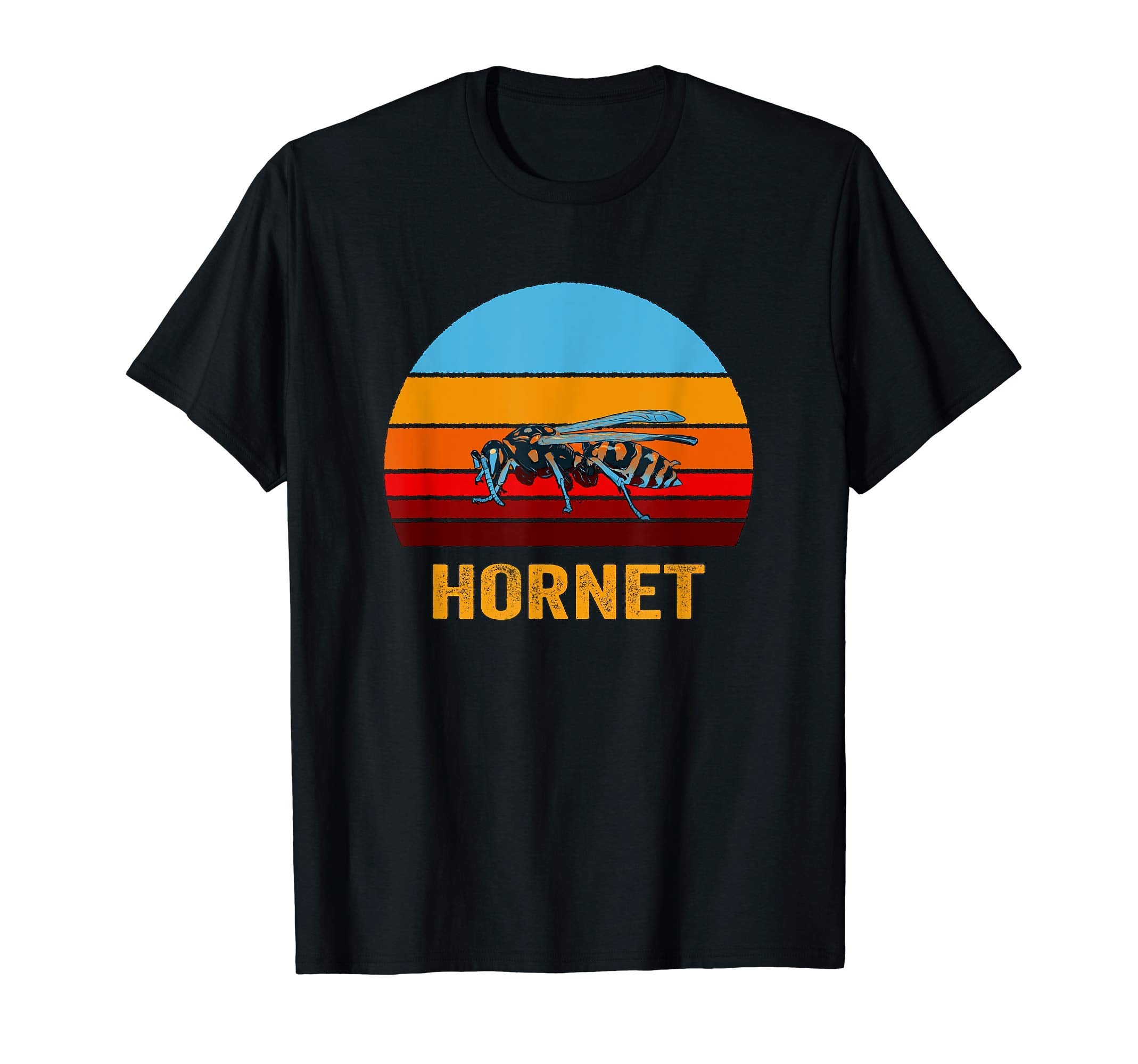 Sunset Hornet T-Shirt - Fun Novelty Design for Adults - T-Shirt, Sweatshirt, Hoodie