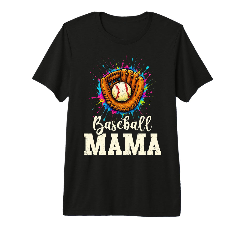 Baseball Mama Baseball Player T-Shirt - Custom Art Print for Adults - T-Shirt, Sweatshirt, Hoodie