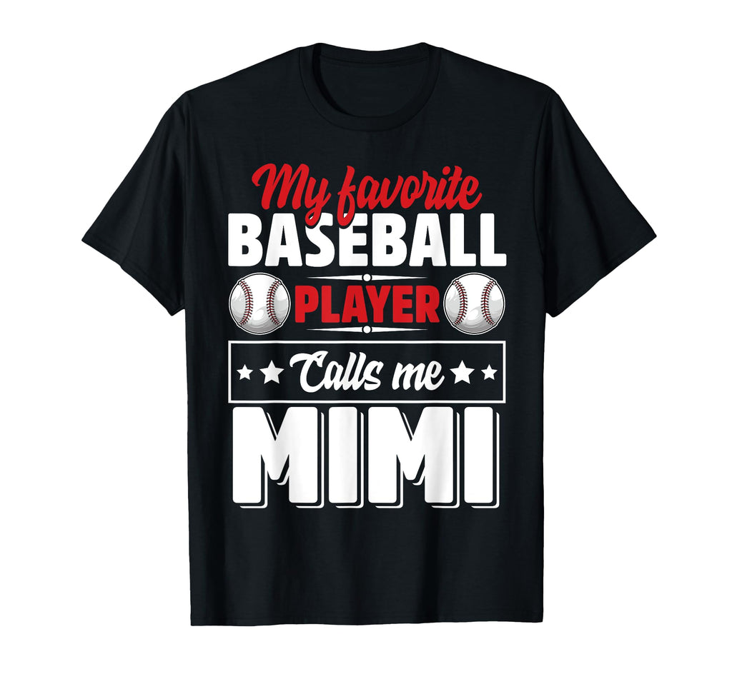 My Favorite Baseball Player Calls Me T-Shirt - Minimalist Print Men Women - T-Shirt, Sweatshirt, Hoodie
