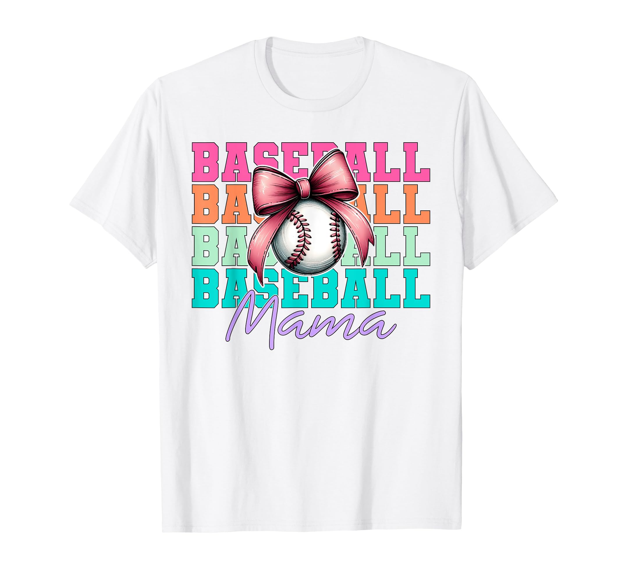 Baseball Mama Baseball Mom Mothers Day T-Shirt - Fun Novelty Design Unisex - T-Shirt, Sweatshirt, Hoodie