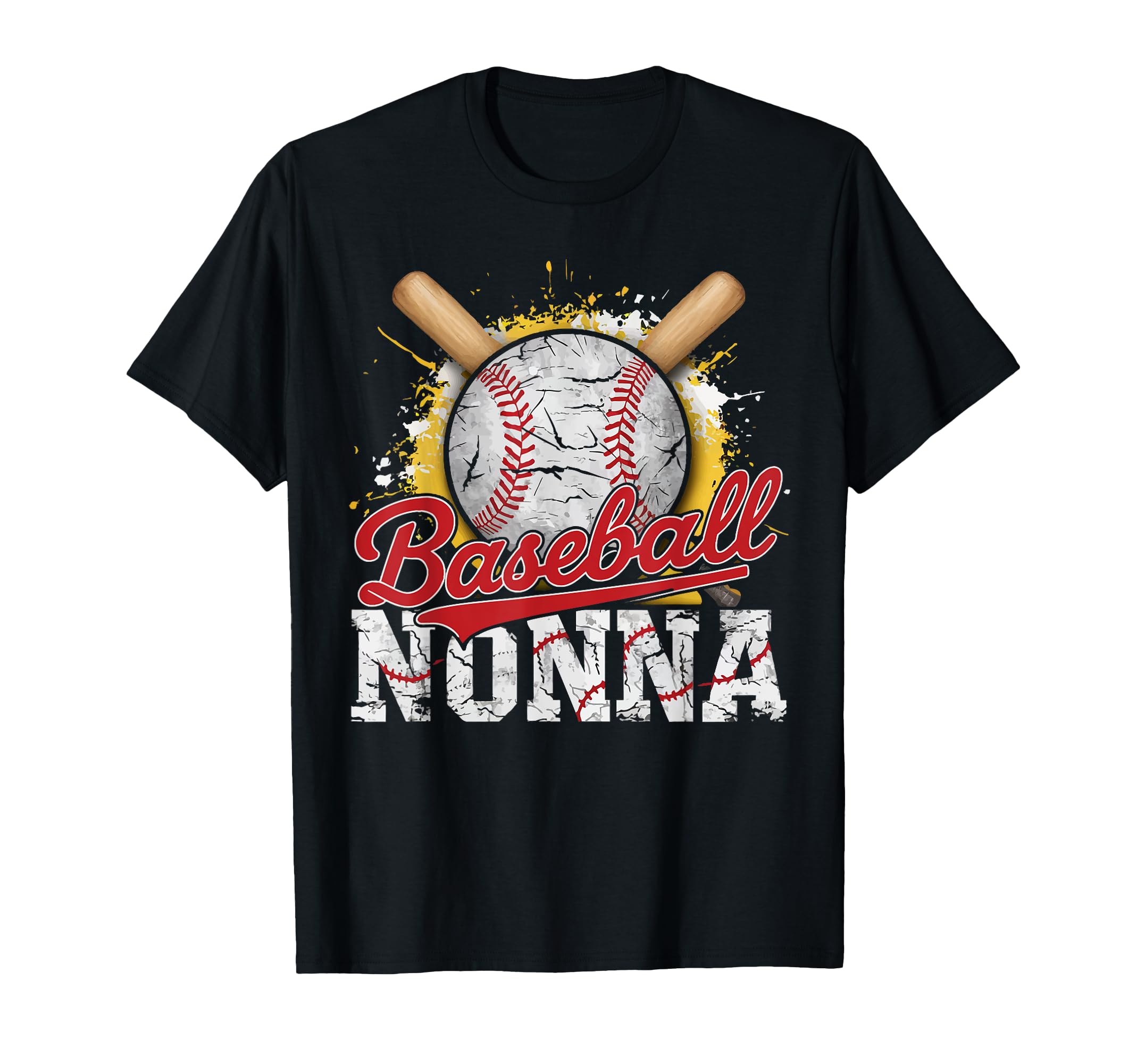 Baseball Grandma Grandmother Granny T-Shirt - Novelty Apparel Unisex - T-Shirt, Sweatshirt, Hoodie