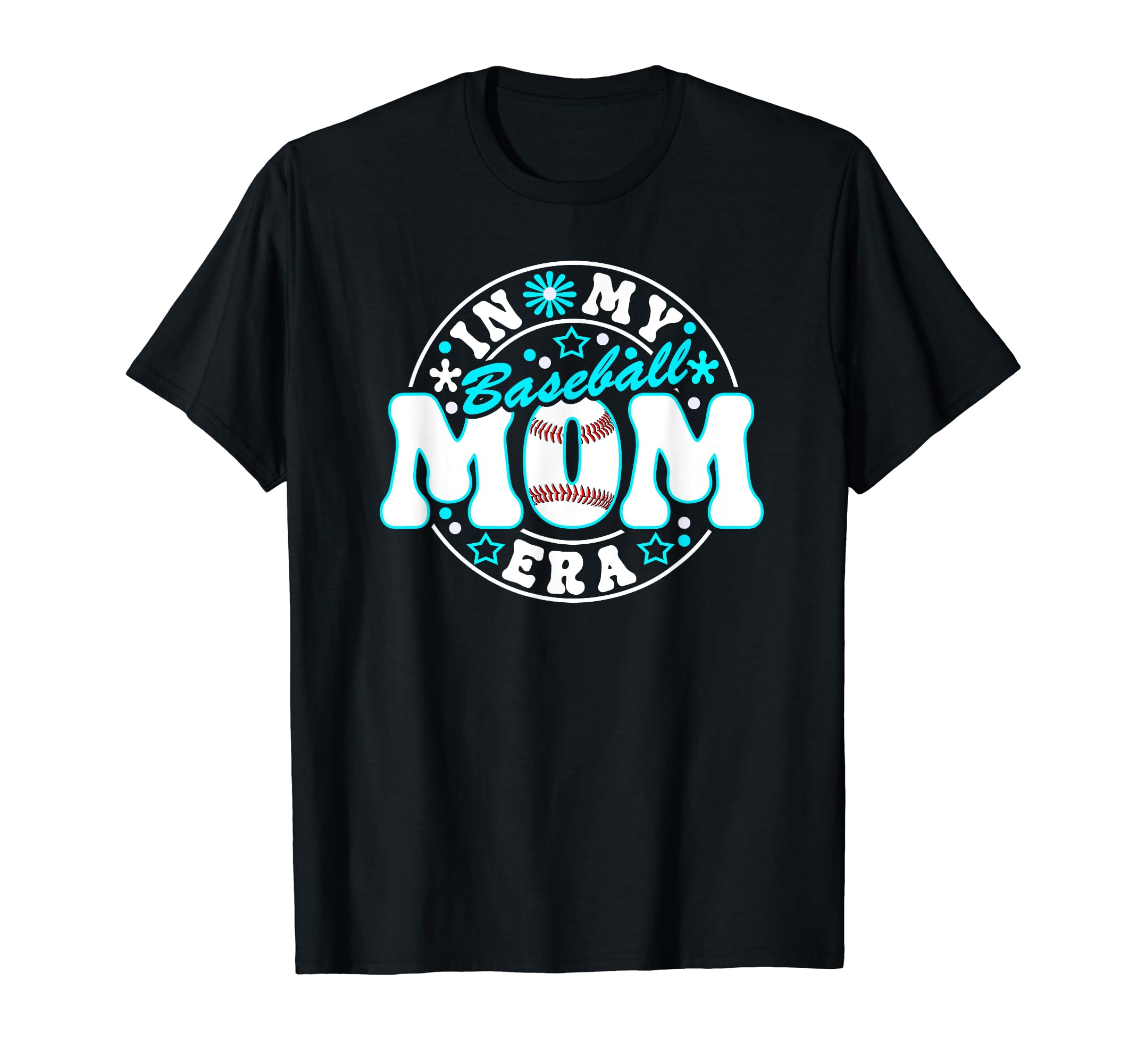 Baseball Mom Era Game Day Womens T-Shirt - Casual Everyday Wear for Adults - T-Shirt, Sweatshirt, Hoodie