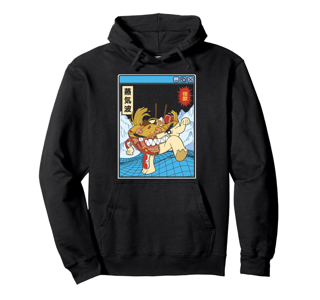 Ramen Noodles X Ray Kawaii Grid Hoodie - Trendy Graphic for Adults - T-Shirt, Sweatshirt, Hoodie
