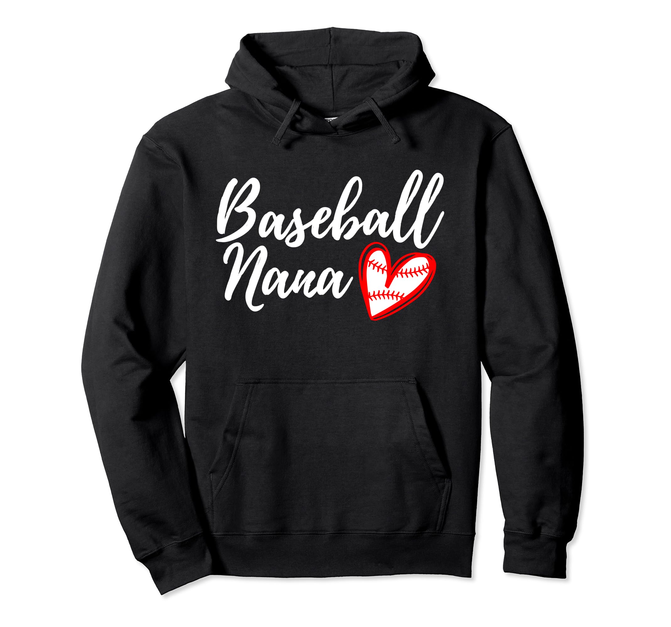 Baseball Nana Heart Matching Family Hoodie - Streetwear Style Men Women - T-Shirt, Sweatshirt, Hoodie