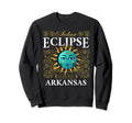 Total Solar Eclipse Arkansas 2024 Sweatshirt - Streetwear Style for Adults - T-Shirt, Sweatshirt, Hoodie