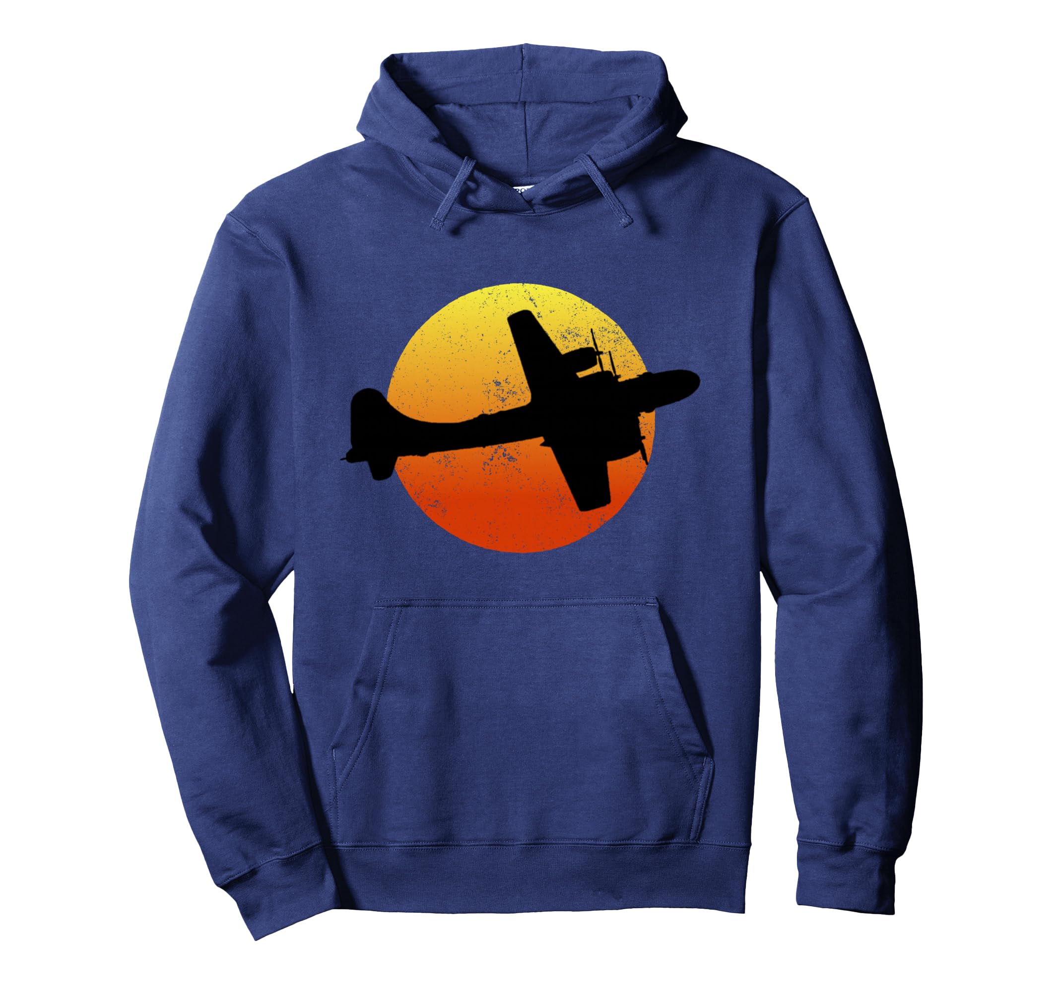 B 29 Superfortress Silhouette Sunset Ww2 Hoodie - Custom Art Print Unisex - T-Shirt, Sweatshirt, Hoodie
