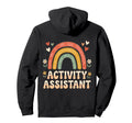 Activity Assistant Boho Rainbow Heart Hoodie - Streetwear Style for Adults - T-Shirt, Sweatshirt, Hoodie