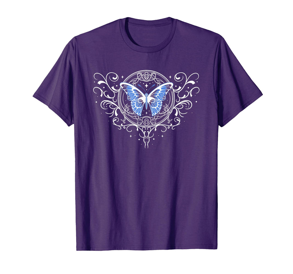 Fairycore Dark Grunge Tattoo Butterfly T-Shirt - Fun Novelty Design Unisex - T-Shirt, Sweatshirt, Hoodie