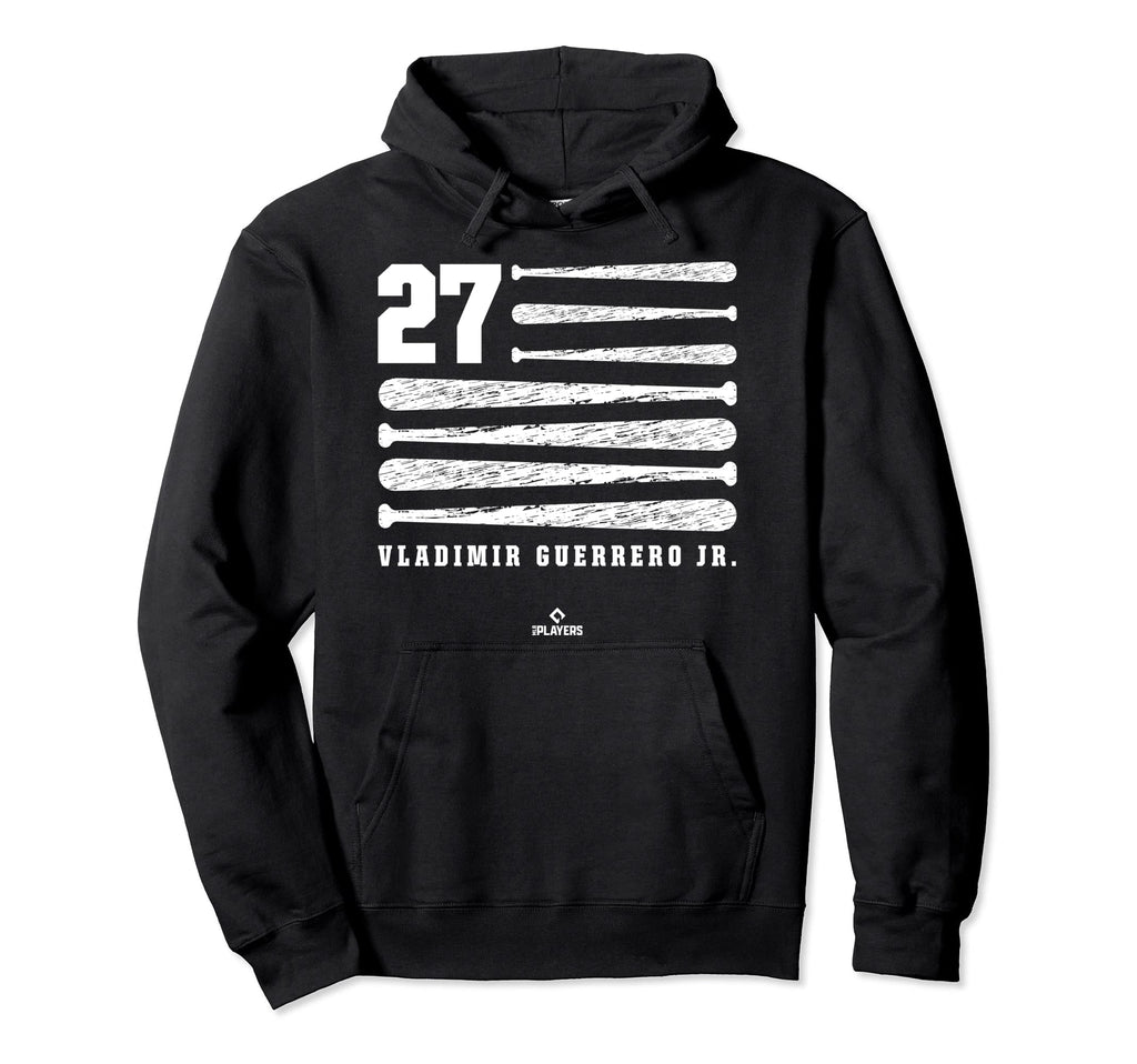 Vladimir Guerrero Jr Flag Toronto Patriotic Hoodie - Graphic Print Unisex - T-Shirt, Sweatshirt, Hoodie