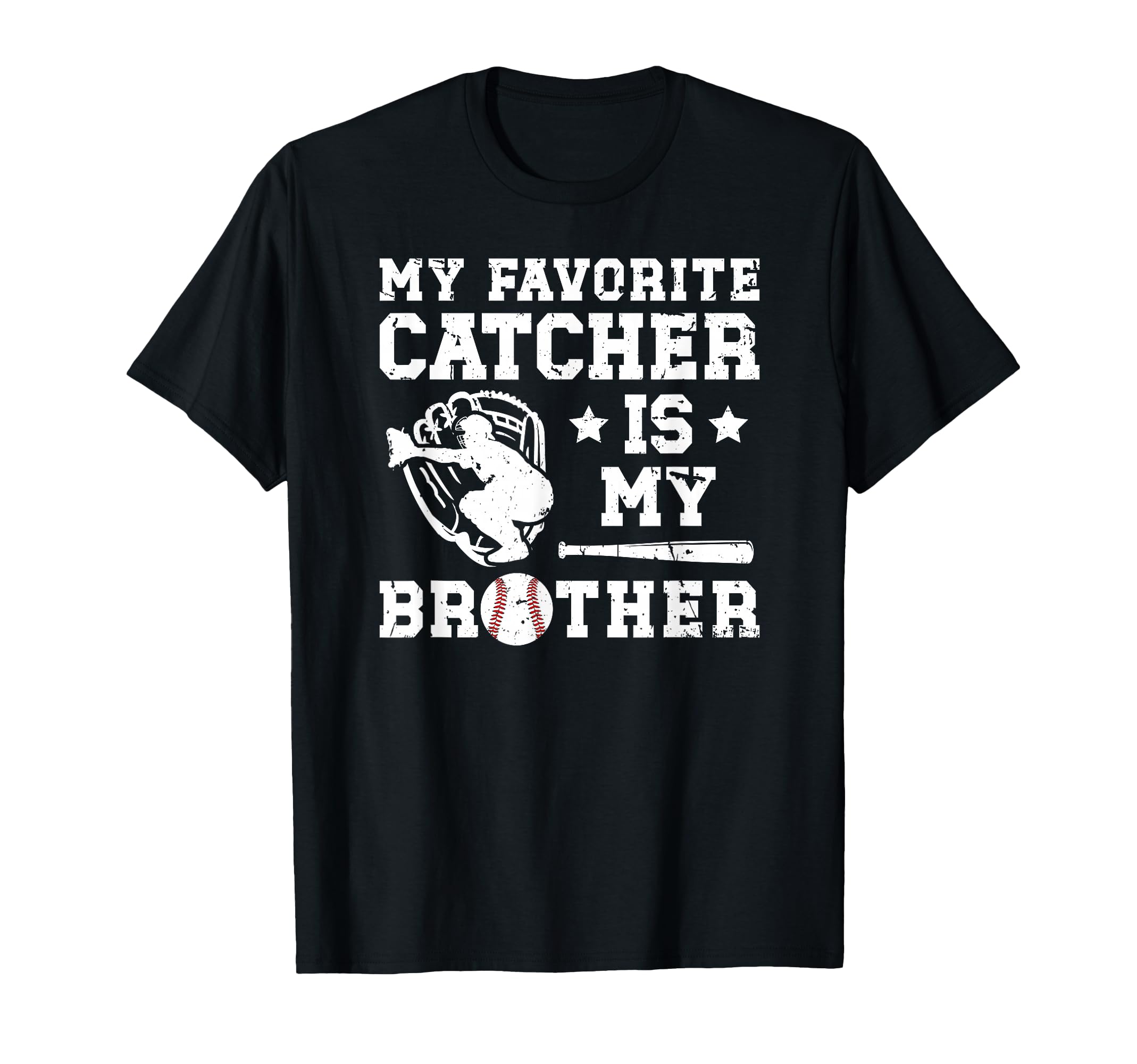 My Brother Baseball Catcher Brother T-Shirt - Streetwear Style for Adults - T-Shirt, Sweatshirt, Hoodie