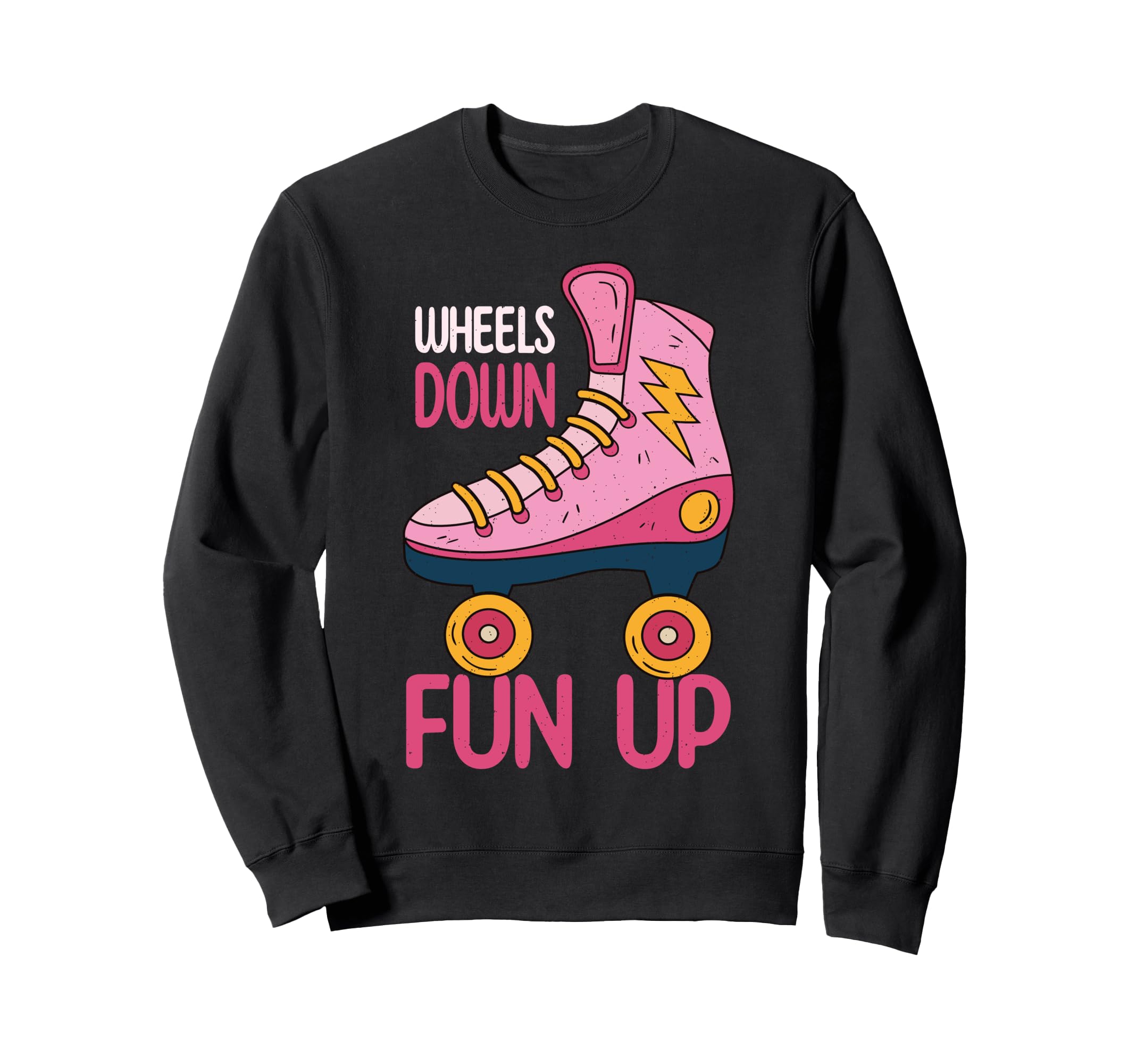 Roller Skating Roller Skates Sweatshirt - Custom Art Print for Adults - T-Shirt, Sweatshirt, Hoodie