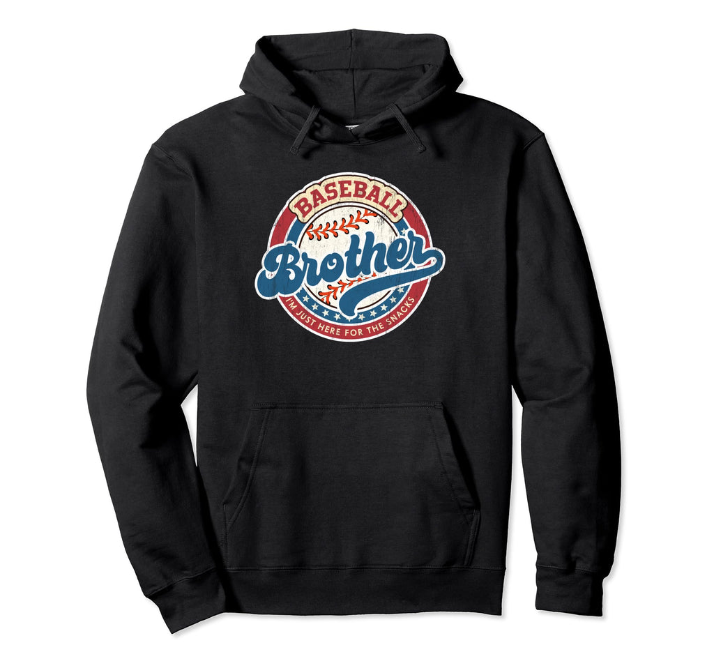 Baseball Brother Family Matching Game Day Hoodie - Unique Graphic Men Women - T-Shirt, Sweatshirt, Hoodie