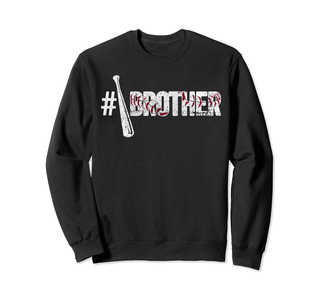 Number One Baseball Brother Sweatshirt - Minimalist Print for Adults - T-Shirt, Sweatshirt, Hoodie