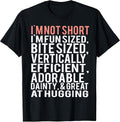 I'm Not Short Fun Sized - Adult & Kids T-Shirts, Sweatshirts & Hoodies apparel design preview 1