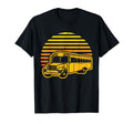 Sunset School Bus Driver T-Shirt - Novelty Apparel Unisex - T-Shirt, Sweatshirt, Hoodie