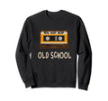 90S Hip Hop Cassette Old School Sweatshirt - Minimalist Print for Adults - T-Shirt, Sweatshirt, Hoodie