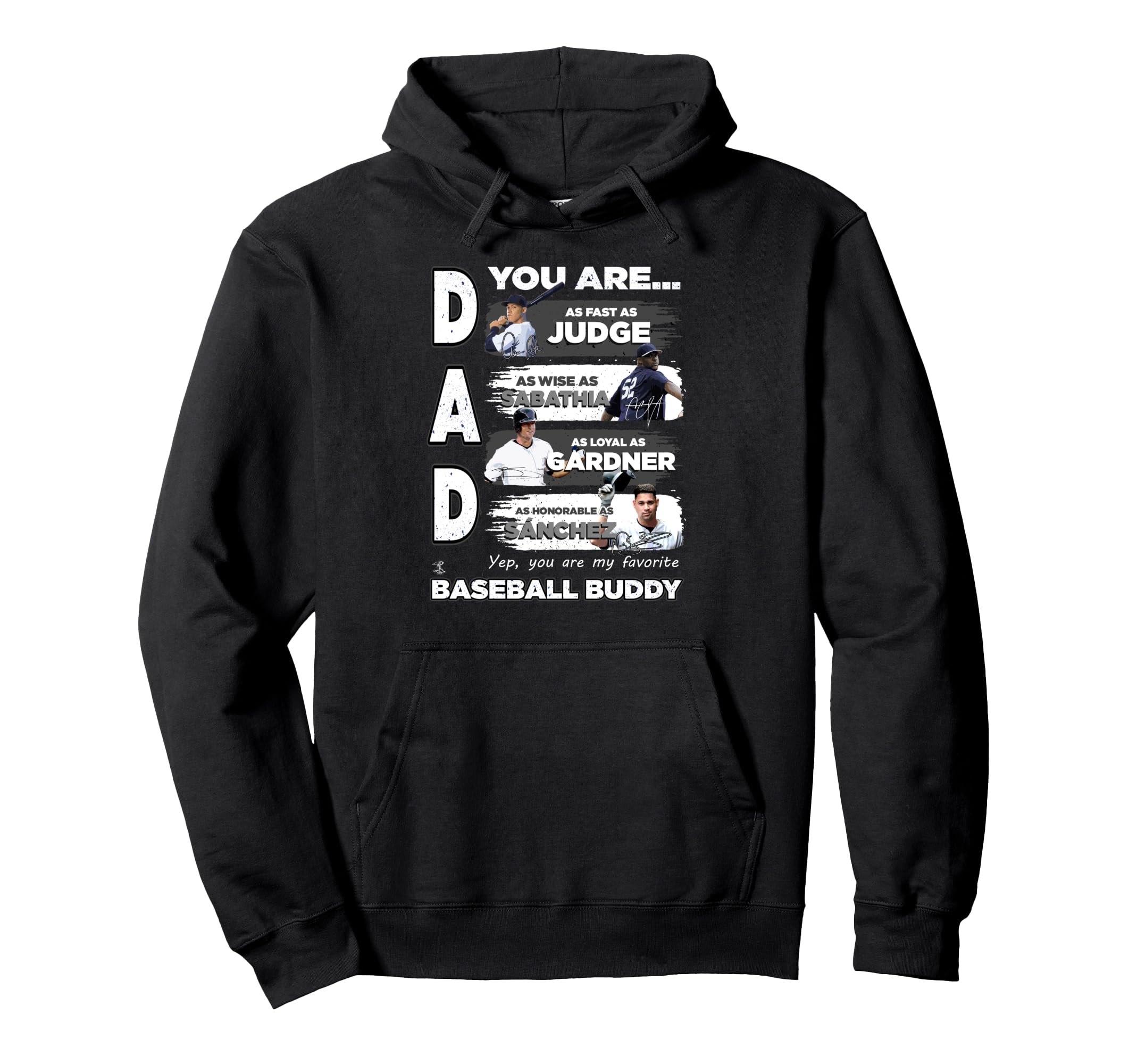 Aaron Judge Baseball Buddy Hoodie - Streetwear Style Unisex - T-Shirt, Sweatshirt, Hoodie