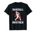 Baseball Brother Gift Brother T-Shirt - Minimalist Print Men Women - T-Shirt, Sweatshirt, Hoodie
