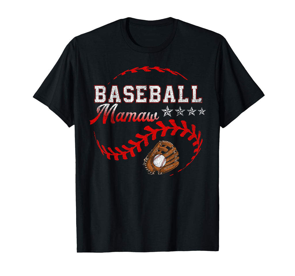 Baseball Mamaw Funny Gifts Hoodie - Casual Everyday Wear Men Women - T-Shirt, Sweatshirt, Hoodie
