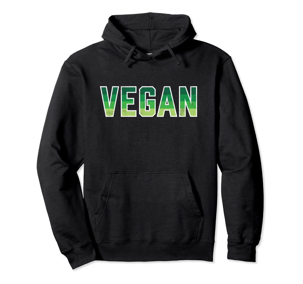 Vegan Distressed Vegans Hoodie - Aesthetic Graphic Men Women - T-Shirt, Sweatshirt, Hoodie